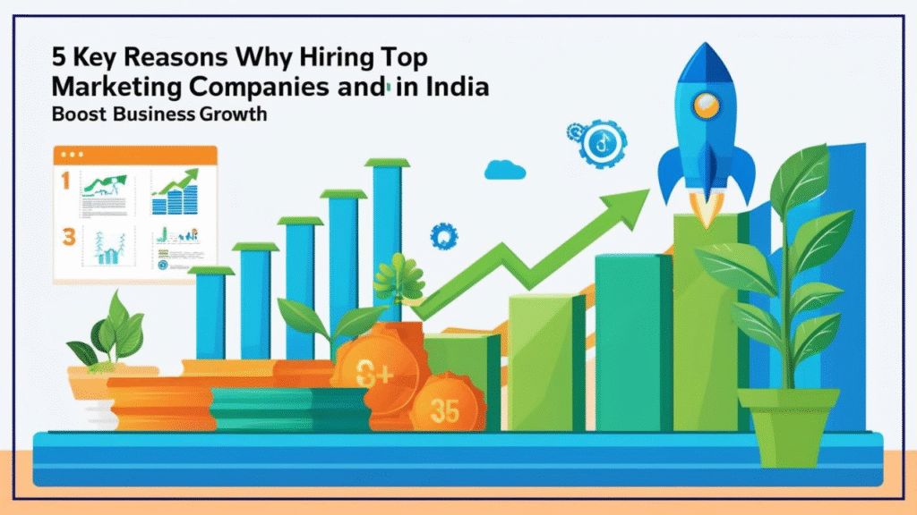 5 Reasons Why Hiring the Top Marketing Companies in India Will Skyrocket Your Business