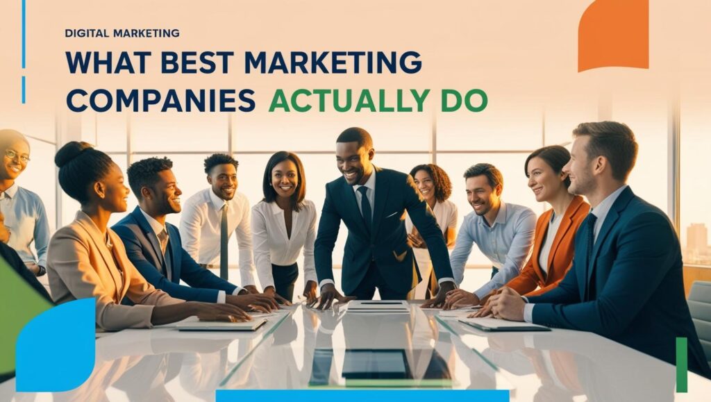 What Best Marketing Companies Actually Do