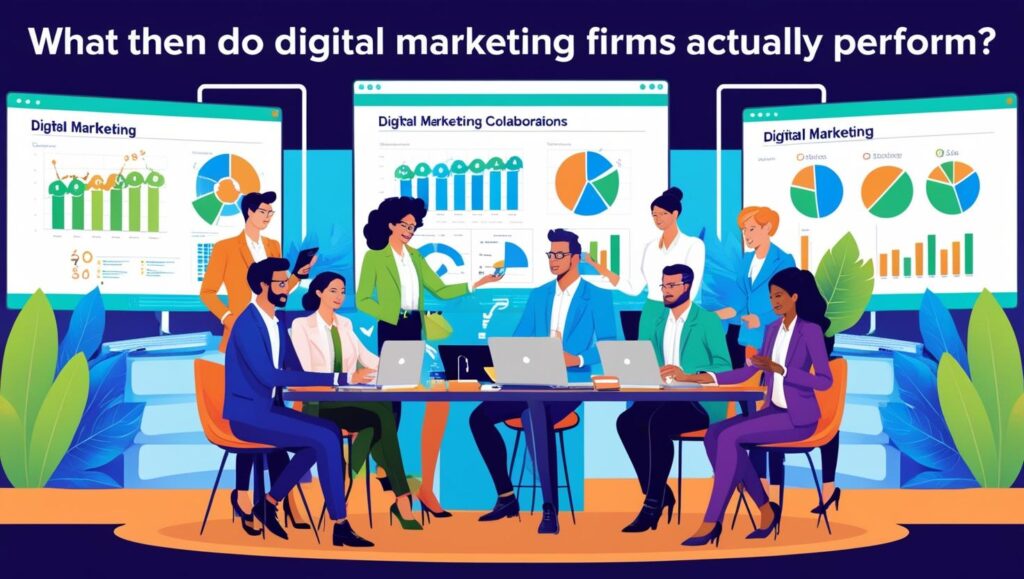 What then do digital marketing firms actually perform?