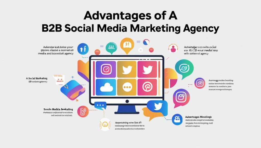 A B2B social media marketing agency's advantages include: