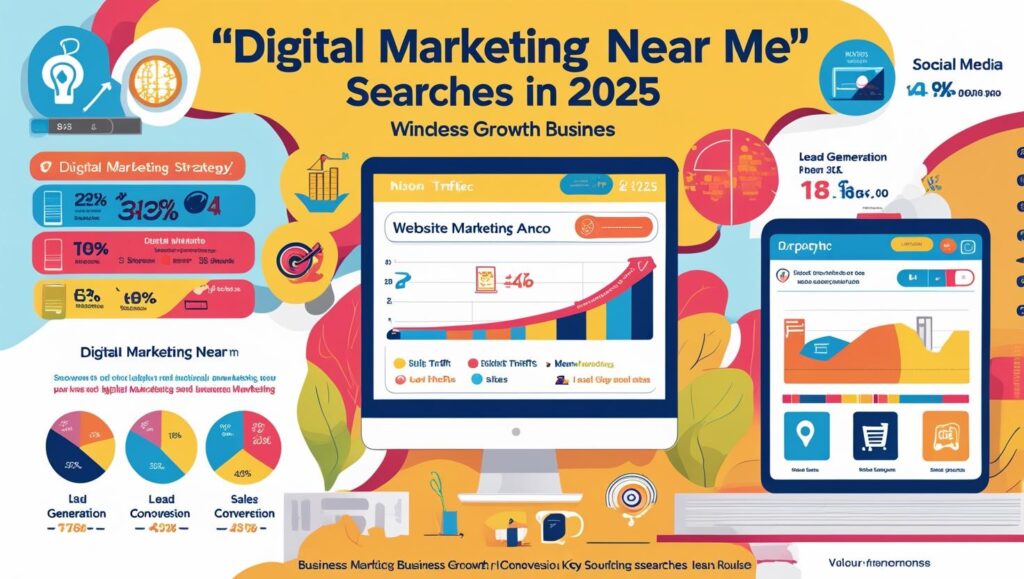 Explanation of the Influence of a "Digital Marketing Near Me" on Business Growth in 2025