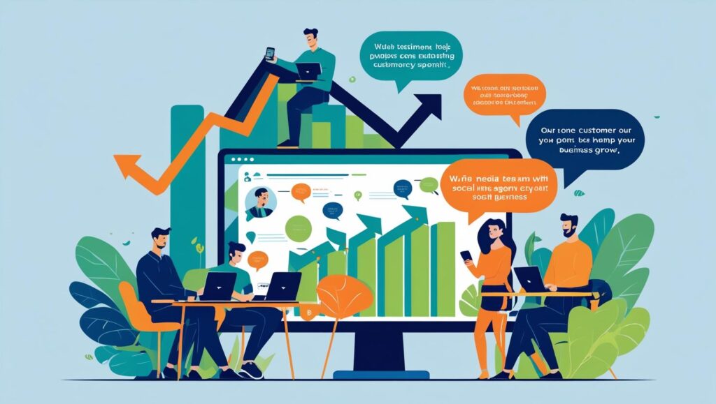 What does a social media agency that charges you do?